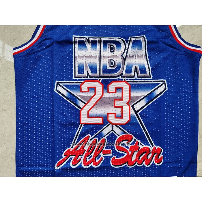 Maglia All Star 1993 Michael Jordan #23 Blu